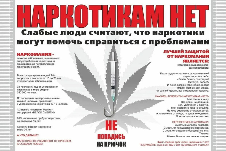 Наркотикам НЕТ.